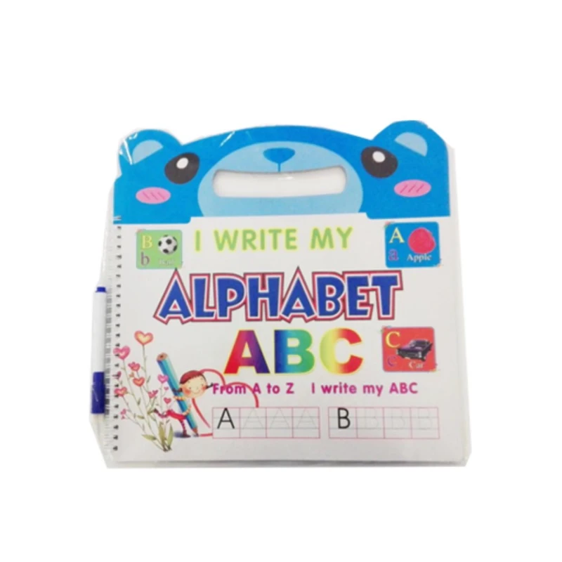 I Write my Alphabet Notebook wih Pen