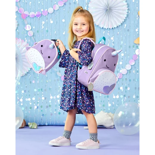 Skip Hop Zoo Little Kid Backpack, Narwhal - سكيب هوب - Image 6