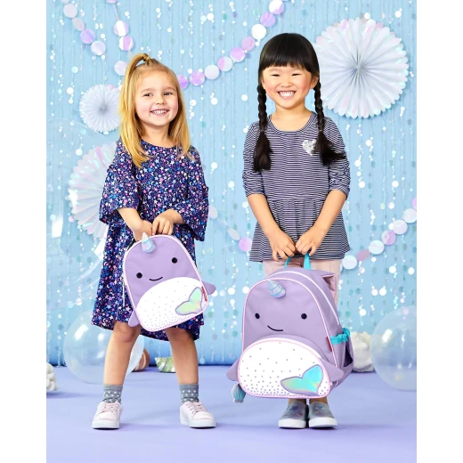 Skip Hop Zoo Little Kid Backpack, Narwhal - سكيب هوب - Image 5