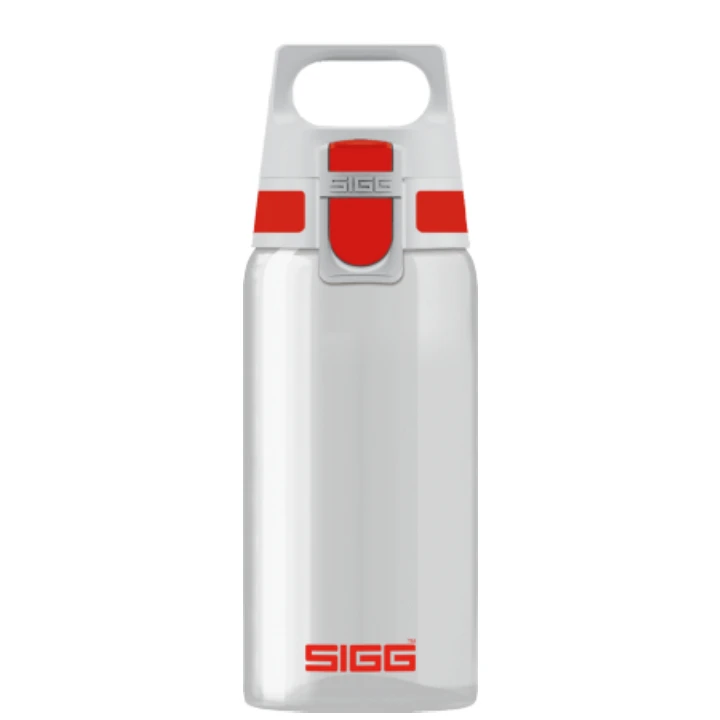 SIGG Water Bottle Total Clear ONE Red 0.5 L - SIGG