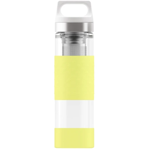 SIGG Thermo Flask Hot & Cold Glass Ultra Lemon Bottle 0.4 L SIGG Thermo Flask Hot & Cold Glass Ultra Lemon Bottle 0.4 L