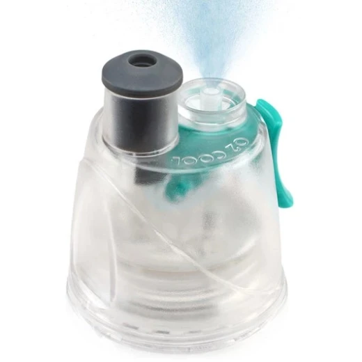 O2COOL Classic Elite Crackle Blue Water Bottle 590 ml - اوه تو كول - Image 2