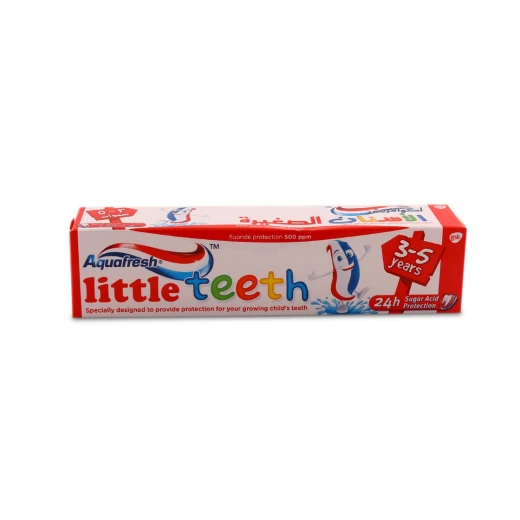 Aquafresh Little Teeth Toothpaste (3-5 Years), 50 ml - أكوا فريش - Image 6