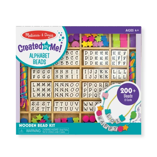 Melissa & Doug Wooden Stringing Beads Melissa & Doug Wooden Stringing Beads