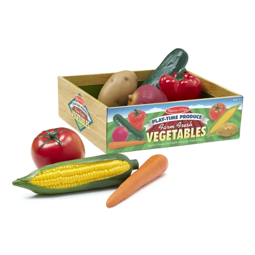 Melissa & Doug Play-Time Produce Vegetables Set - Melissa &amp; Doug - Image 2