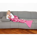 Kanguru The Sirena Kids Fleece mermaid blanket - Pink - كانغرو