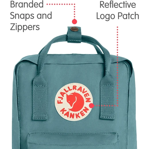 Fjallraven - Kanken Mini Classic Backpack for Everyday - Fjällräven - Image 4