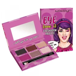 Misslyn Eye Love It Eyeshadow Palette 2 Makeup Kit Versatile Long Lasting Wear for Stunning Looks