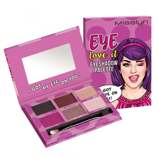 Misslyn Eye Love It Eyeshadow Palette 2 Makeup Kit Versatile Long Lasting Wear for Stunning Looks Misslyn Eye Love It Eyeshadow Palette 2 Makeup Kit Versatile Long Lasting Wear for Stunning Looks