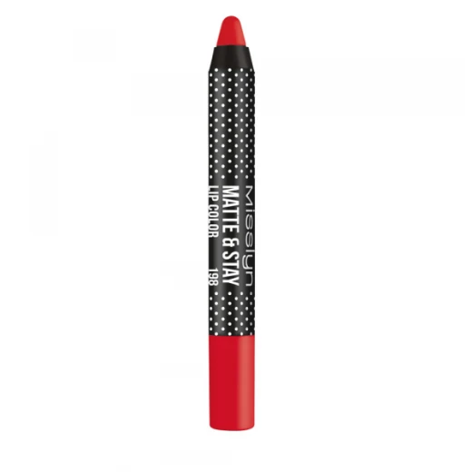 Misslyn Matte And Stay Amazing Powerful Lip Color, Number 198 Misslyn Matte And Stay Amazing Powerful Lip Color, Number 198
