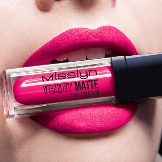 Misslyn Pink Me Up 98 Velvet Matte Lipstick Long Lasting Hydrating Makeup for Women - Misslyn Cosmetics - Image 2