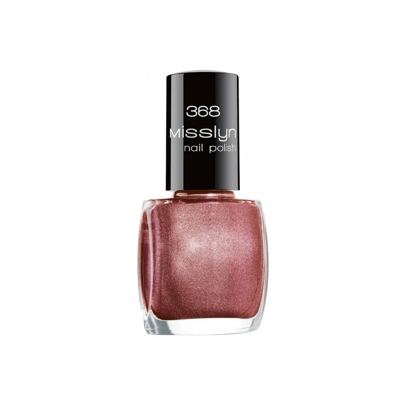 Misslyn Number 368 High Gloss Nail Polish Mirror Shine Long Lasting Manicure Fashion Colors - Misslyn