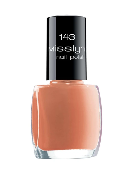 Misslyn High Gloss Nail Polish Number 143 Mirror Shine Long Lasting Manicure for Sensitive Skin - Misslyn