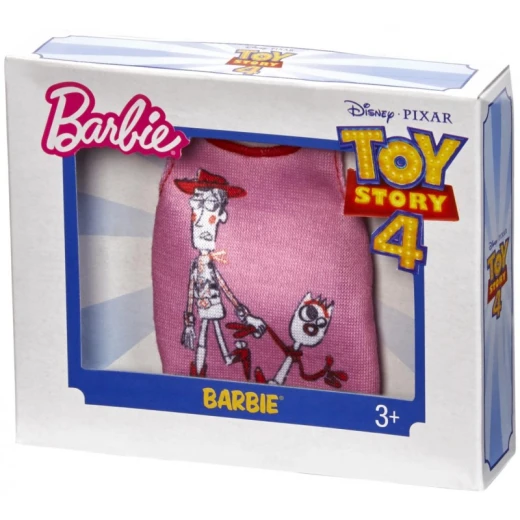 Barbie Toy Story 4 Doll Pink Top Outfit for Girls 3+ Years Old Playtime Collectible - Barbie - Image 2