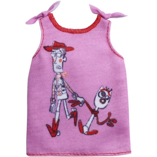 Barbie Toy Story 4 Doll Pink Top Outfit for Girls 3+ Years Old Playtime Collectible Barbie Toy Story 4 Doll Pink Top Outfit for Girls 3+ Years Old Playtime Collectible