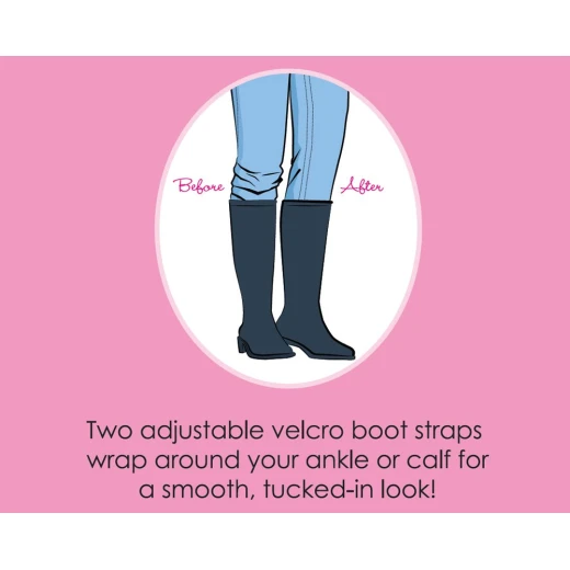 Hollywood Fashion Boot Straps, Black Color - Hollywood Fashion - Image 3