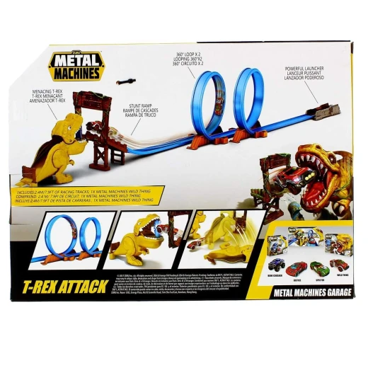 Zuru Metal Machines T-Rex Attack Playset - زورو - Image 5