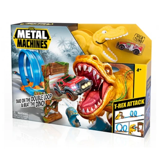 Zuru Metal Machines T-Rex Attack Playset - زورو - Image 2