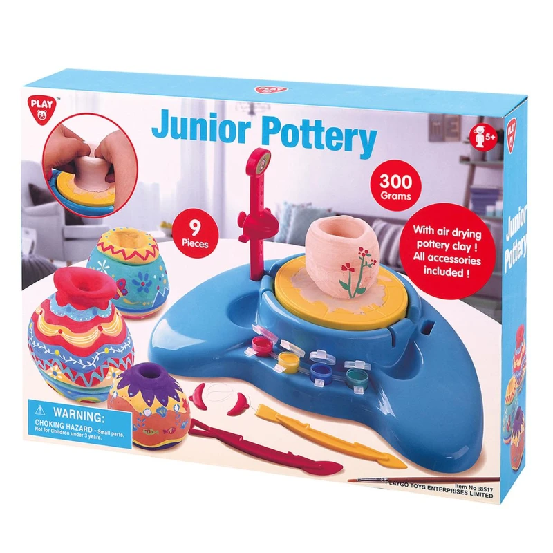 PlayGo Junior Pottery, 9 pcs - PlayGo