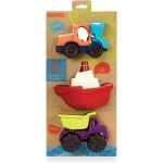 B. toys - Mini Toy Cars - Water & Sand Vehicles Beach Playset for Kids - بي. تويز