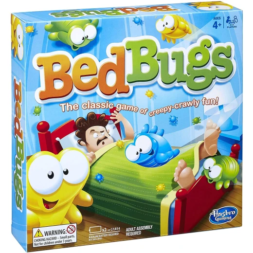 Hasbro Gaming Bed Bugs Family Game Catching Bugs Fun for Kids and Adults 2 to 3 Players - Hasbro Gaming - Image 6