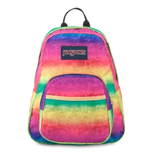 JanSport mini ruck Jean sports Half Pint- RainBow Sparkle JanSport mini ruck Jean sports Half Pint- RainBow Sparkle