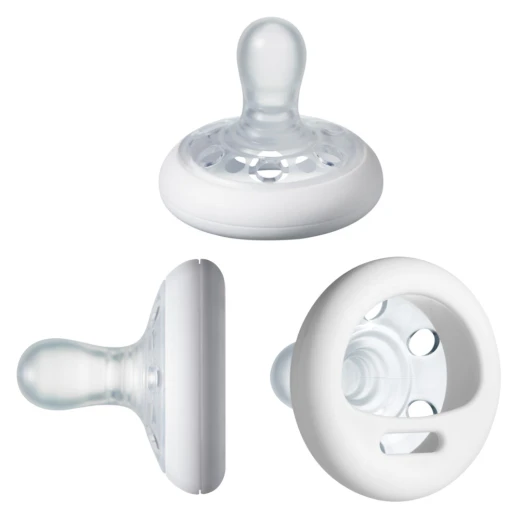 Tommee Tippee Breast Like Soothers 6-18 Months White Color - Tommee Tippee - Image 6