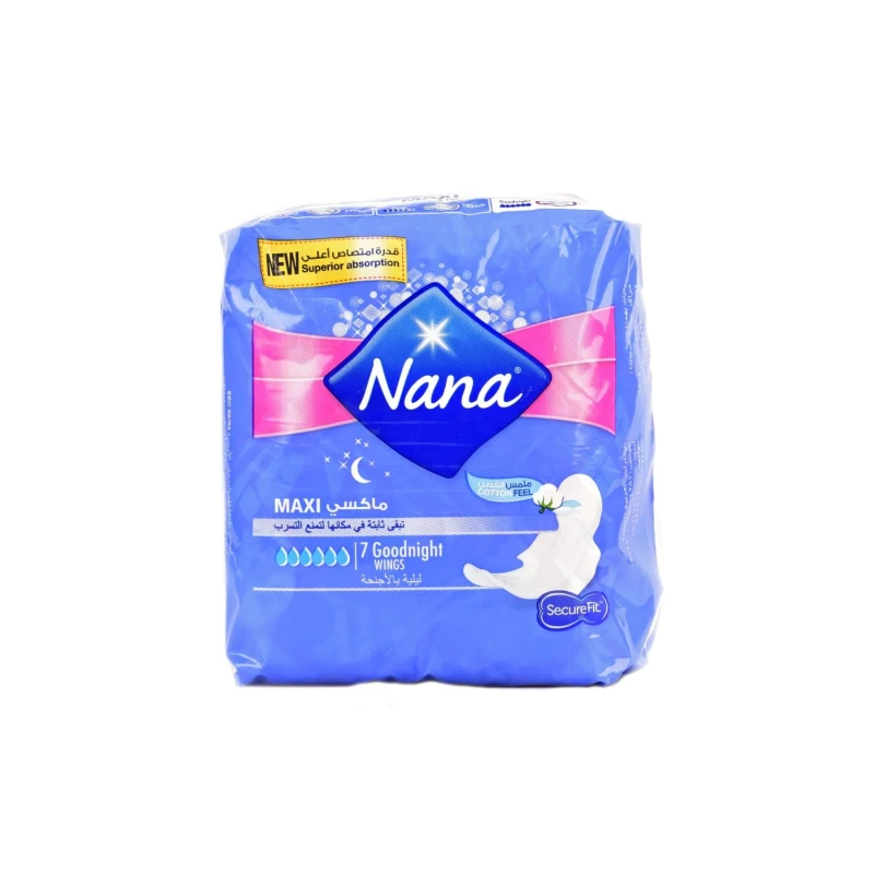 Nana Maxi Night Wings 7 Large Plus - نانا