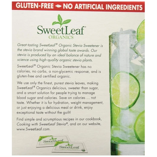 SweetLeaf - Organic Stevia Sweetener 35 Pck - SweetLeaf - Image 3