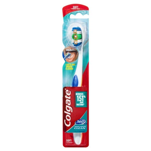 Soft Tongue Clean 360 فرشاة أسنان كولجيت Soft Tongue Clean 360 فرشاة أسنان كولجيت