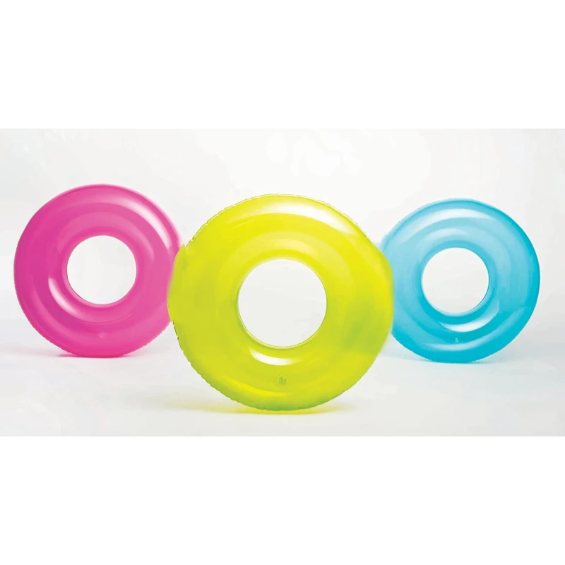 Intex - 30 inch Transparent Swim Tube, Assortment 76cm - Intex