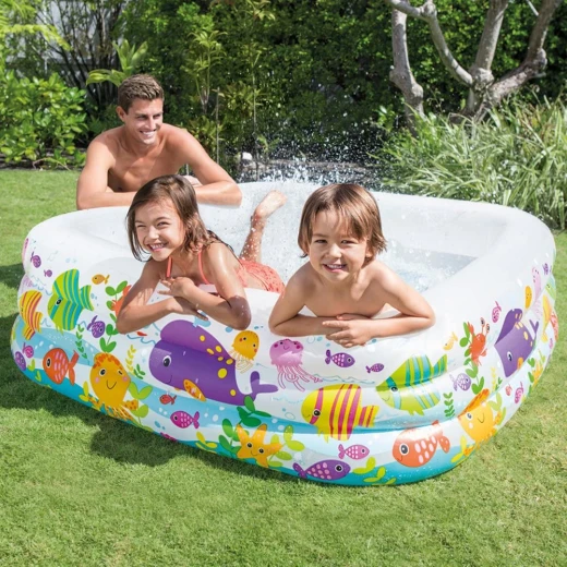 Intex Clearview Aquarium Pool, 159cm x 159cm x 50cm - Intex - Image 3