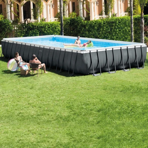 Intex Rectangular Ultra XTR Metal Frame Swimming Pool, 975 X 488 X 132 cm - Intex - Image 2