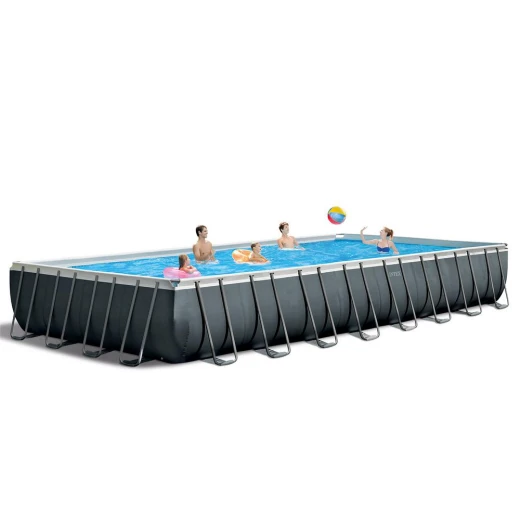 Intex Rectangular Ultra XTR Metal Frame Swimming Pool, 975 X 488 X 132 cm Intex Rectangular Ultra XTR Metal Frame Swimming Pool, 975 X 488 X 132 cm