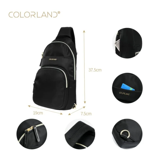 ColorLand Chest Shoulder Bag, Red - Colorland - Image 8