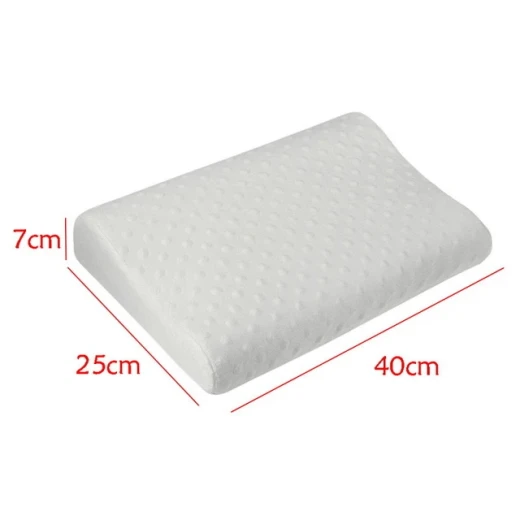 White Orthopedic Memory Foam Pillow White Orthopedic Memory Foam Pillow