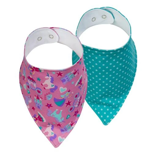 Stephen Joseph Bandana Bibs, Princess Stephen Joseph Bandana Bibs, Princess