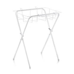 Babyjem bath stand with basket white