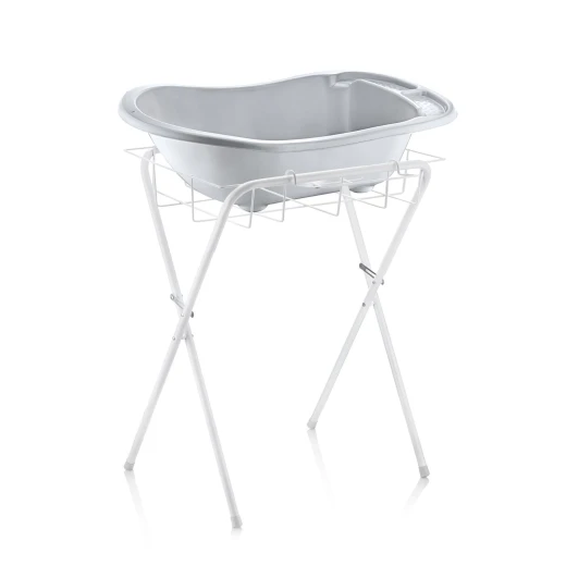 Babyjem bath stand with basket white - BabyJem - Image 2