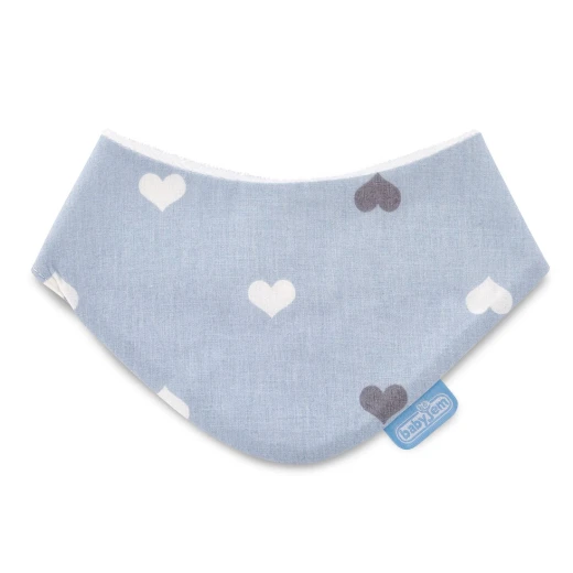 Babyjem Triangle Bib Blue Babyjem Triangle Bib Blue