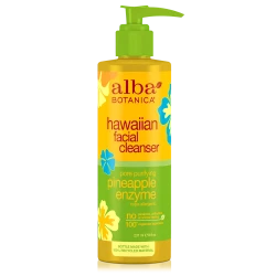 Alba Botanica Hawaiian Enzyme Face Cleanser, Pineapple, 237 ml