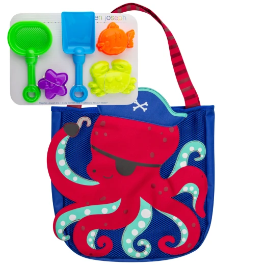 Stephen Joseph Beach Totes, Octopus Stephen Joseph Beach Totes, Octopus