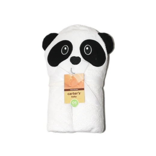 Animal Face Hooded Towel, Panda Animal Face Hooded Towel, Panda