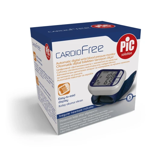 Pic Solution - Cardio Free Wrist Blood Pressure Monitor - Pic Solution - Image 2