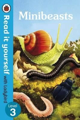 Minibeasts - Read It Yourself with Ladybird Level 3 Hardcover, 48 Pages - بينجوين