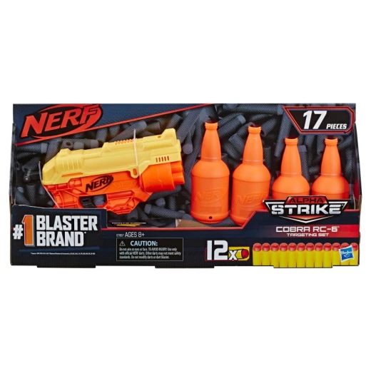 Nerf Alpha Strike Cobra RC-6 - Target Shooting Set Nerf Alpha Strike Cobra RC-6 - Target Shooting Set