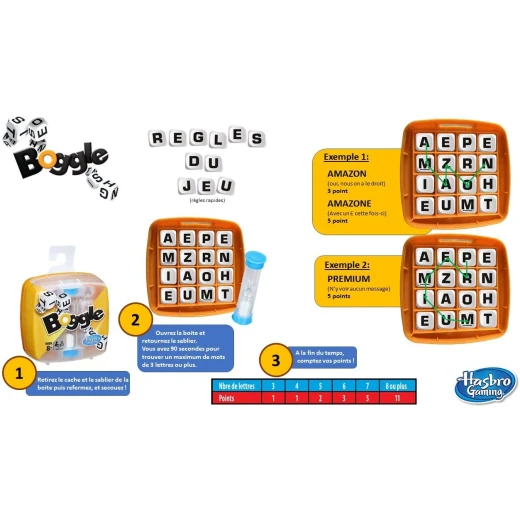 Hasbro Gaming - Card Game - Boggle - Hasbro - Image 5