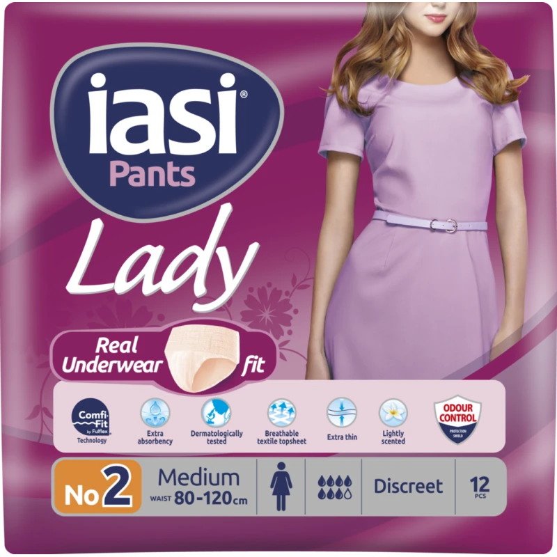 Iasi Lady Pants No.2 Medium, 12 pcs - iasi Pants