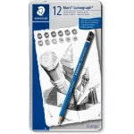 Staedtler Mars Lumograph - Fine Point Pencils Pack of 12 - ستدلر