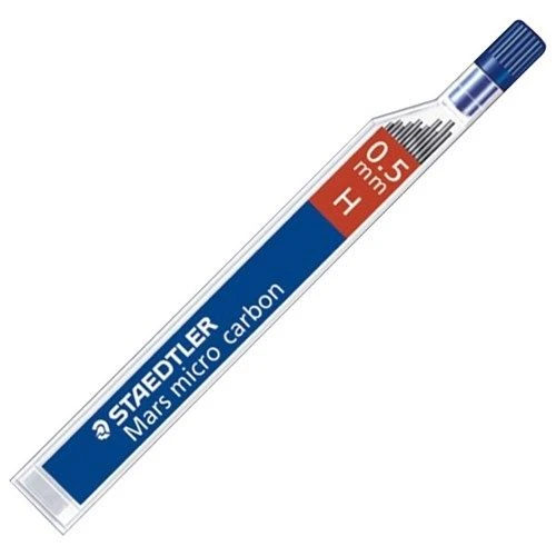 Staedtler Micro Mars Carbon Mechanical Pencil Lines 0.5 mm, H Staedtler Micro Mars Carbon Mechanical Pencil Lines 0.5 mm, H
